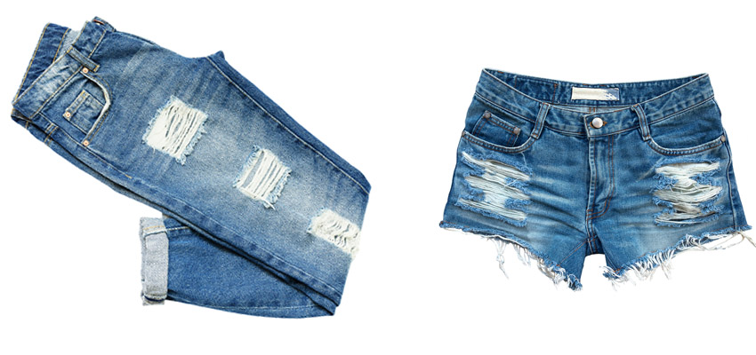 Nên lựa chọn đúng loại quần jeans nào bạn muốn để làm rách